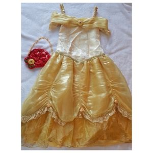 Disney Beauty And The Beast Belle Costume (Girls)